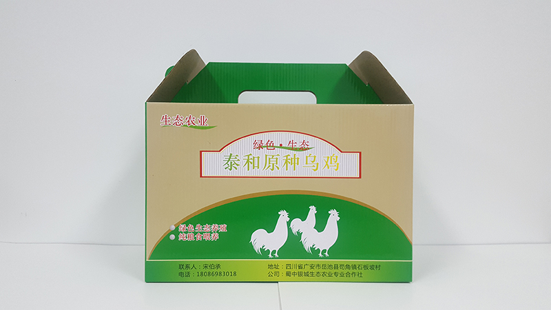 成都土雞鴨包裝盒製作詳情介紹