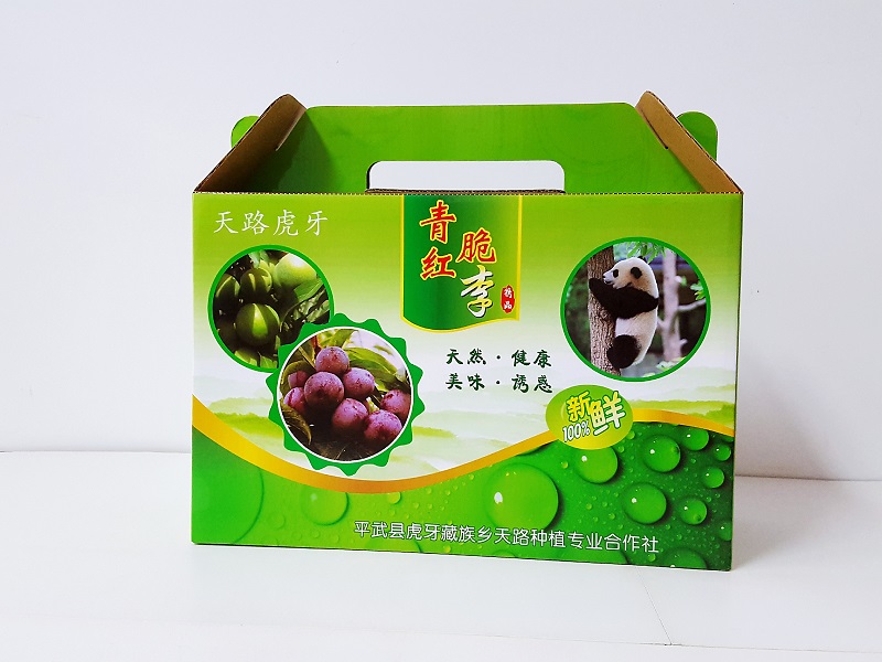 李子包裝盒製作（手提禮盒）