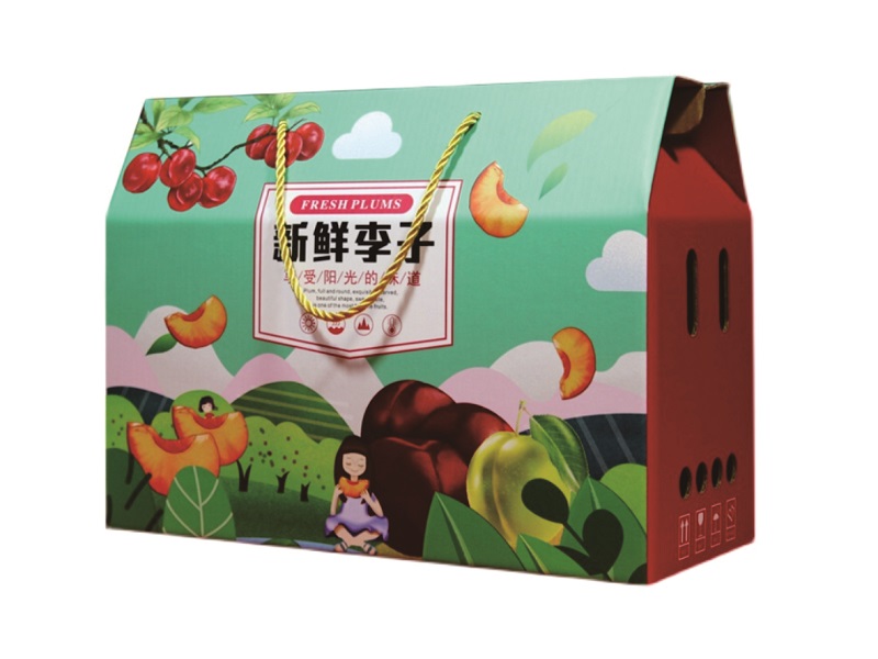 蜂糖李包裝盒定製細節