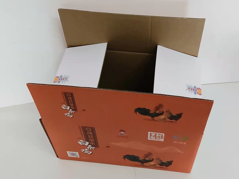 茂縣土雞包裝箱定製下圖二展示