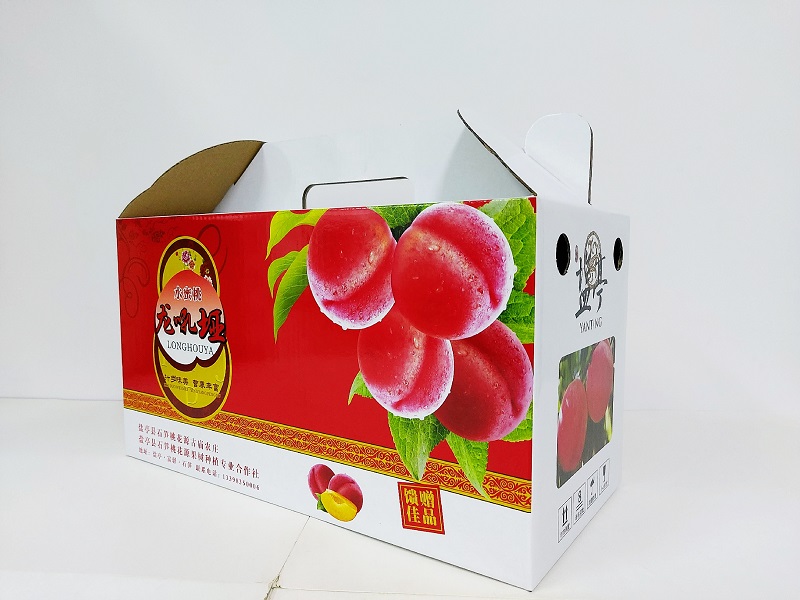 為水蜜桃禮品盒定製一把“鎖”，漂亮實用不漏底