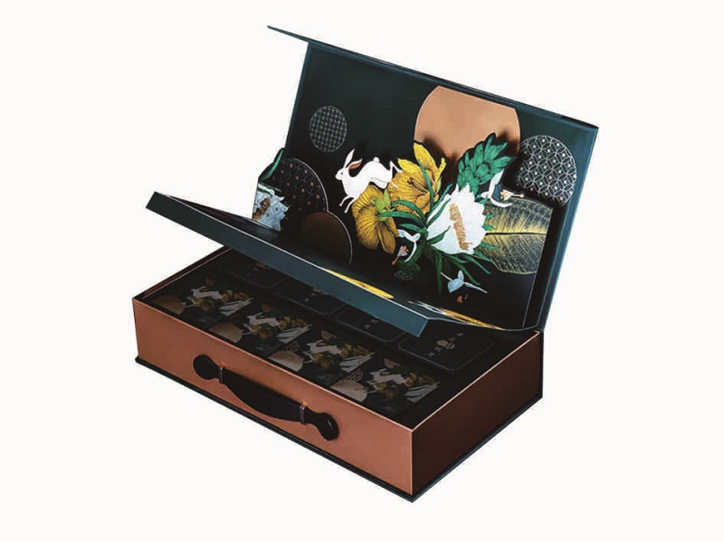 翻蓋禮品盒製作圖二