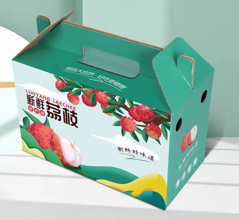 別樣荔枝禮品包裝盒設計製作，美觀和實用兼備！（二）
