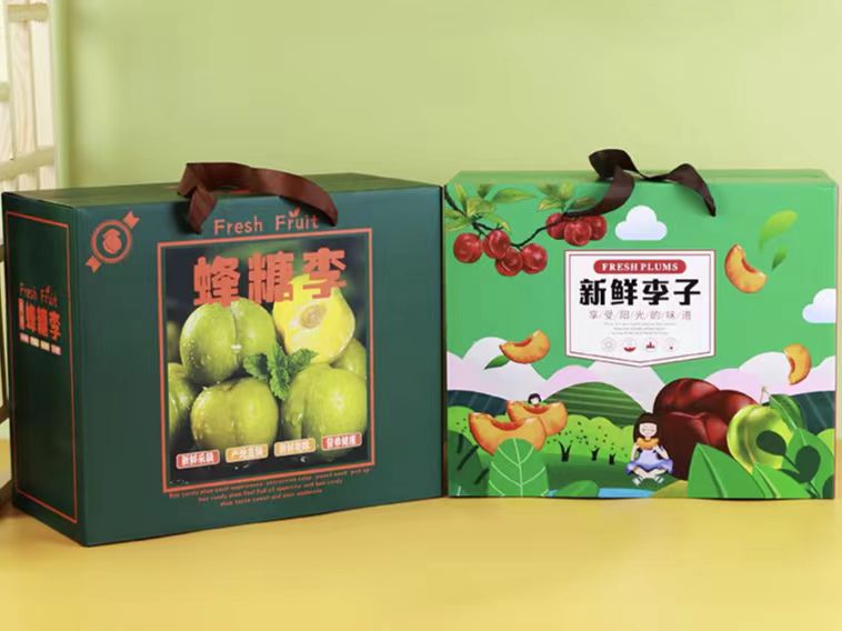 成都水果包裝訂製廠家：精品李子水果包裝盒帶來的驚喜與潮流（一）