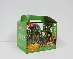 橙子水果包裝盒製作