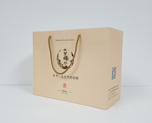 鬆茸禮盒手提袋製作
